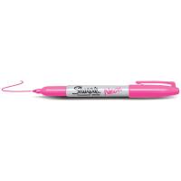 Dymo Sharpie Fine Point Permanent Marker, Neon Pink