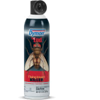 DYMON Flying Insect Killer, Aerosol, 14 oz, Water-Based Insecticide, The End Series