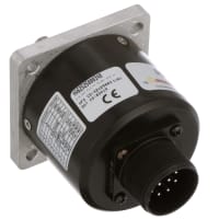 Dynapar Encoder, Shafted, Incremental, Optical, NEMA12, IP54, 3/8 SHT, FLG MT, 5-26VDC, END MT