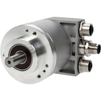 Dynapar Encoder, EtherNet/IP Absolute, 12Bit ST, 3/8", Clamping Flange, IP67