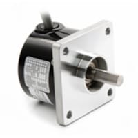 Dynapar Encoder, Shafted, Increm, Optical, NEMA12, IP54, 3/8 SHT FLG MT 10P 5-26V END M