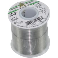 AIM Solder Glowcore No-Clean Flux Core Solder, SN63, PB37, Dia .032, Sn63Pb37, 1 lb