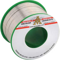 AIM Solder WS482 3% WATER SOLUABLE CORE SOLDER, SAC305, .020