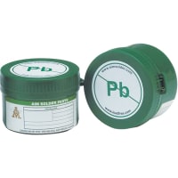 AIM Solder Chemical, Solder paste; No-Clean; Type 3; 89%Metal; SAC305; 500g Jar