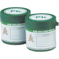 AIM Solder Chemical, Solder Paste; NC258, No-Clean; Type 3; 88.5% Metal; SN100C; 250G Jar