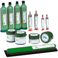 AIM Solder Chemical, Solder Paste; WS488, Water-Soluble; Type 3; 88.5% Metal; SN100C; 800G