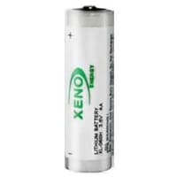 Eagle Picher Battery, Non-Rechargeable, AA, Lithium, 3.6VDC, 2.4Ah, Xeno, High Temp