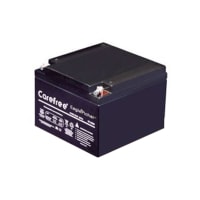 Eagle Picher Battery, Rechargeable, Rectangular, Lead Acid, 12VDC, 26Ah, Bolt Fastened, CarefreeCF