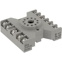 Eagle Signal Relay Socket 11 Pin 3 Pole DIN Rail Mount