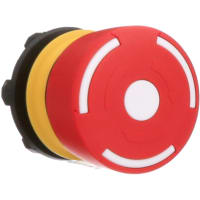 EAO E-Stop, 32mm, 1NC, MAINT, Twist-Unlock, Non-Illuminative, 5A, 250VAC, Plug, IP65