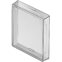 EAO Accessory, Lens, Square, 24.4 x 24.4mm, Flat, Plastic, Illuminative, Transparent, Green