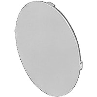 EAO Accessory, Marking Plate for Lens, Round, 29mm, Flush, Plastic, Transparent, White