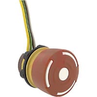 EAO E-Stop, 32mm, 1NC, MAINT, Twist-Unlock, Non-Illuminative, IP65, 5A, 250VAC, Ribbon