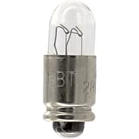 EAO Lamp, Incandescent, Filament, T-1 3/4, 30mA, 28VAC/DC