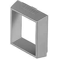 EAO Accesory, Front Bezel, Square, 30x30mm, Plastic, Black