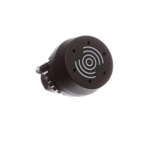 EAO Buzzer, Flush, Round, 22.5mm, Plastic, Black, 24VDC, IP65, Solder