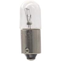 EAO Lamp, Incandescent, BA9S Bayonet, 50mA, 24VAC/DC