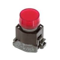 EAO Indicator Actuator Round 29mm LED Illuminative Red Translucent Lens Screw