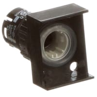 EAO Pushbutton Actuator, Rectangle, 18x24mm, Raised, MOM/MAINT, LED Illuminative, Black