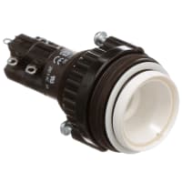 EAO Pushbutton Actuator, Round, 2NC/2NO, Maint, Illuminative, 5A/250VAC, 14 Series