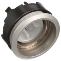 EAO Indicator Actuator, 25mm, Non-Illuminative Bezel, Illuminative Lens, Metal, Natural