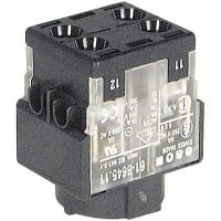 EAO Accessory, Switching Element, 1NC, Slow Make, Lamp Terminal, Silver, 5A, 250VAC, Screw