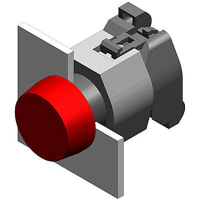 EAO Socket Indicator Actuator Only Illuminated Round 29mm Plastic 04 Series