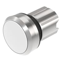 EAO Pushbutton Actuator, Metal, 29.45mm, MOM., Illuminative, Transparent White Lens