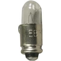 EAO Lamp, Incandescent, Filament, T-1 3/4, 80mA, 14VAC/VC