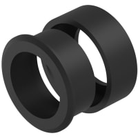 EAO Accessory, Front Bezel Set, 35mm, Flush, Aluminum Black Bezel, IP67 Front Seal