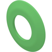 EAO Accessory, Front Bezel, Round, Plastic, RAL 6024, Green