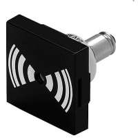 EAO Buzzer Element, Square, 20.8mmx20.8mm, Raised, IP40, 24VAC/DC, Black