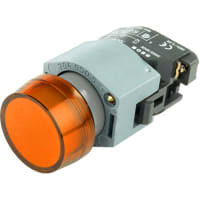 EAO Panel Mount Indicator PB RND MNT Lens