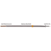 EasyBraid Co. Solder Tip, Specialty, Long Reach 60 Deg. Bevel, 0.04" (1 mm) x 0.56" (14.2 mm)