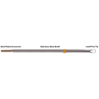 EasyBraid Co. Tip, Solder; 0.30 in. L x 0.20 in. W; Extra Large Chisel