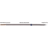 EasyBraid Co. Tip, Solder; 0.39 in. L x 0.06 in. W; Chisel