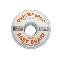 EasyBraid Co. Wick - One-Step No Clean Braid .025, 100'