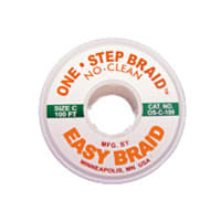 EasyBraid Co. Wick - One-Step No Clean Braid .075, 100'