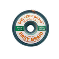 EasyBraid Co. Wick - One-Step No Clean Braid .075 Anti-static, 10'