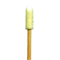 EasyBraid Co. Swab - 3 wood shaft, Foam Tip 3/16 Diameter x 11/16 Length