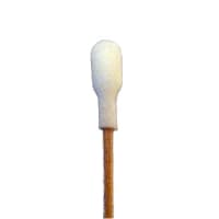 EasyBraid Co. Swab - 6 wood shaft, Foam Tip 3/8 Diameter x 13/16 Length