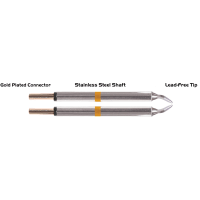 EasyBraid Co. Tweezer Cartridge Pair - Chisel 1.50mm (0.06") 700 degree for EB-9000S