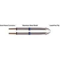 EasyBraid Co. Tweezer Cartridge Pair - Chisel 1.78mm (0.07") 600 degree for EB-9000S