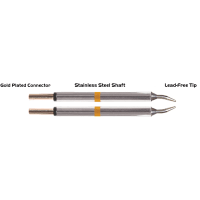 EasyBraid Co. Tweezer Cartridge Pair - Conical Sharp 1.0mm (0.04") 700 degree for EB-9000S