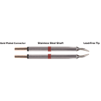 EasyBraid Co. Tweezer Cartridge Pair - Conical Sharp 1.0mm (0.04") 800 degree for EB-9000S