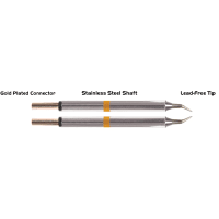 EasyBraid Co. Tweezer Cartridge Pair - Micro Fine 0.25mm (0.01") 700 degree for EB-9000S