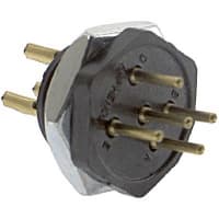 Eaton - CDM Electronics Conn Electrical Miniature Pnl Receptacle Pin Cont 5 Cond 5 Poles Solder Cup