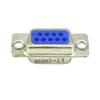 Eaton - CDM Electronics connector, d-subminiature, plug housing for 9 solder pin contacts(contacts incl)