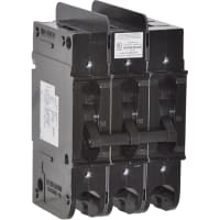 Eaton / Circuit Breakers Circuit Breaker 3 Pole 50 Amps 50/60 Hz Frequency 0-250 VAC Voltage Rating