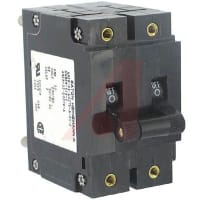 Eaton / Circuit Breakers Circuit Breaker Hydraulic/Magnetic 2-P 50/60 Hz/DC Series Trip 15A Med. Delay 8X